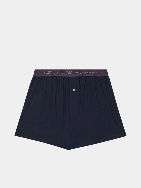 Сімейні труси чоловічі Emporio Armani XL Темно-синій (EM000366-blue) - Фото 3 Сімейні труси чоловічі Emporio Armani XL Темно-синій (EM000366-blue) - изображение 3
