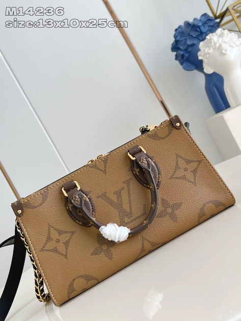 Сумка Louis Vuitton OnTheGo East West / 13 х 10 х 25 см