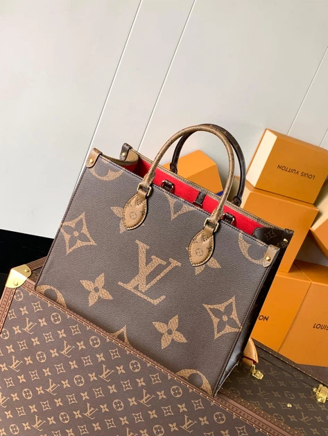 Сумка Louis Vuitton Onthego MM / 34 × 26 × 13 см – Оригинальные