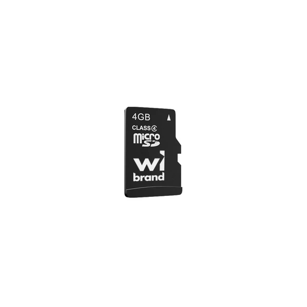 Карта пам'яті microSDHC Wibrand 4Gb class 4 (WICDC4/4GB) - Фото 1 Карта пам'яті microSDHC Wibrand 4Gb class 4 (WICDC4/4GB) - зображення 1
