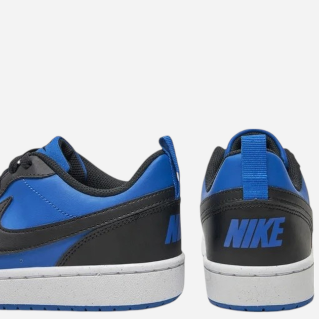 Sneakersy młodzieżowe chłopięce Nike Court Borough Low Recraft (GS) HM6293-480 37.5 (5Y US) Niebieskie z czarnym (197599029878) - obraz 4