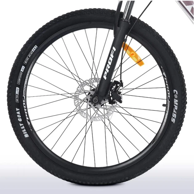 Велосипед "PHANTOM" PROF1 G26PHANTOM A26.1 26 д. Алюм.рама 19", SHIMANO 21SP, алюм., DB, FW TZ500, чорно-синій - зображення 5