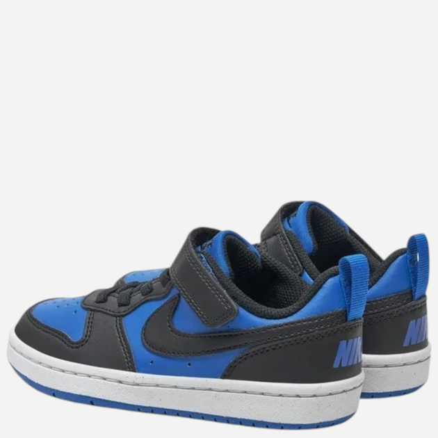 Sneakersy chłopięce Nike Court Borough Low Recraft (PS) HM6298-480 31.5 (13.5C US) Niebieskie z czarnym (197599028284) - obraz 3