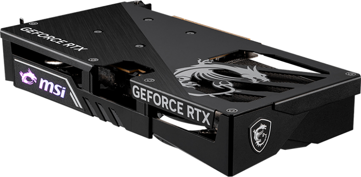 Відеокарта MSI PCI-Ex GeForce RTX 5060 GAMING OC 8GB GDDR7 (128bit) (2640/28000) (HDMI, 3 x DisplayPort) (RTX 5060 8G GAMING OC) - зображення 2