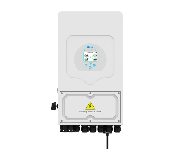 Гібридний інвертор Deye SUN-6K-SG05LP1-EU 6 kW 2 MPPT IP65 LCD display White (SUN-6K-SG05LP1-EU) - Фото 1 Гібридний інвертор Deye SUN-6K-SG05LP1-EU 6 kW 2 MPPT IP65 LCD display White (SUN-6K-SG05LP1-EU) - изображение 1