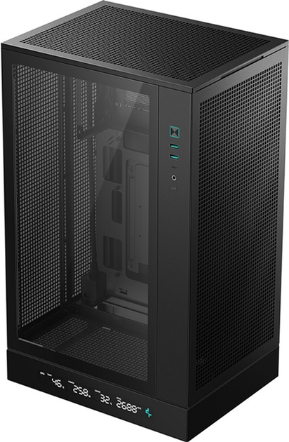 Obudowa DeepCool CH270 Digital Black (R-CH270-BKNDM0-G-1) - obraz 4