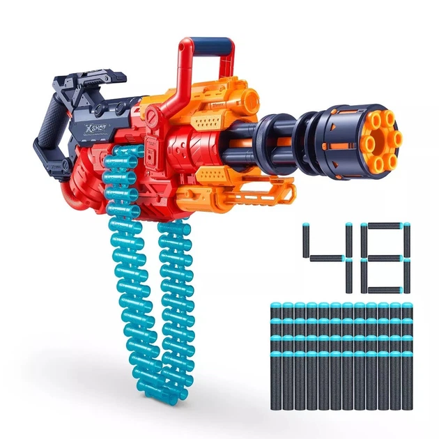 Скорострельный бластер хшот Zuru X-Shot Excel Crusher Foam Dart