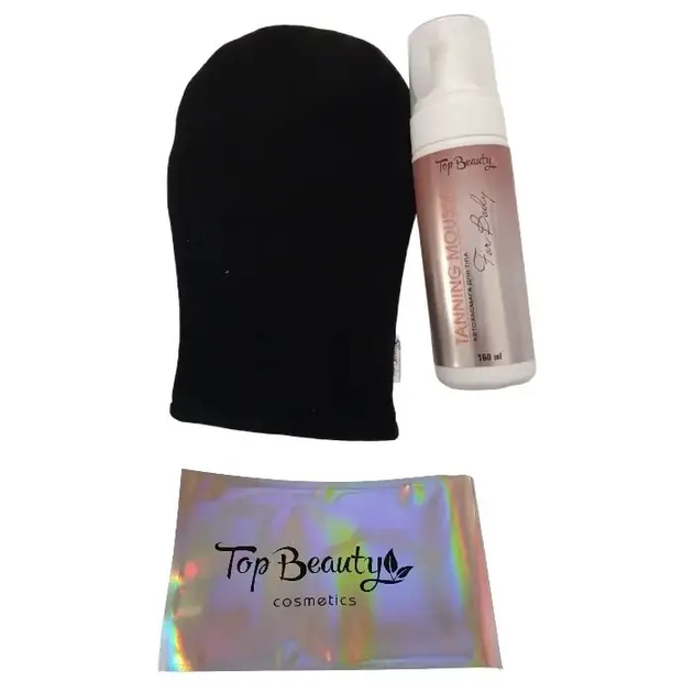 Автозагар для тела Top beauty с перчаткой, 160 мл - изображение 3