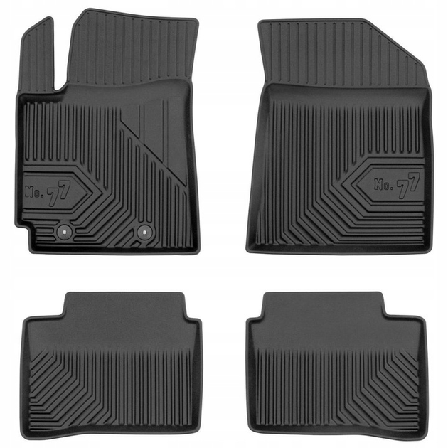 Dywaniki samochodowe Frogum No.77 do Hyundai i10 III od 2019 4 szt (5902643442580) - obraz 1