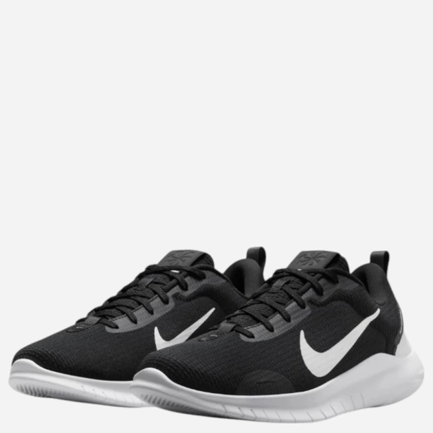 Чоловічі кросівки для бігу Nike Flex Experience Rn 12 DV0740-004 40 (7US) Чорні з білим (196975889105) - зображення 2