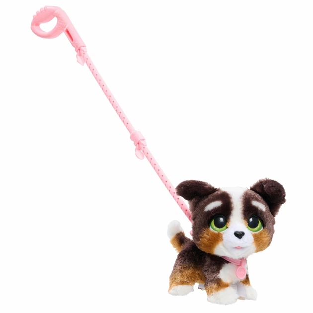 Интерактивная игрушка Hasbro Щенок на поводке Бернедудель FurReal Friends Walkalots Bernedoodle (28056) - Фото 3 Интерактивная игрушка Hasbro Щенок на поводке Бернедудель FurReal Friends Walkalots Bernedoodle (28056) - изображение 3