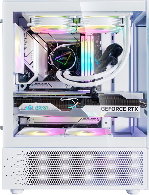 Obudowa ADATA XPG INVADER X MINI White (INVADERXMINIMT-WHCWW) - obraz 6