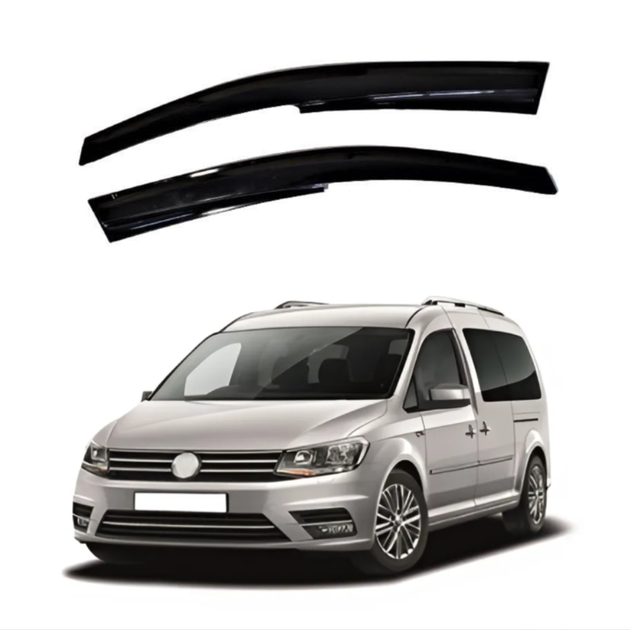 Дефлекторы окон Volkswagen Caddy 2004-2020 Sunplex (Auto-65794) аксесуари для авто - изображение 2