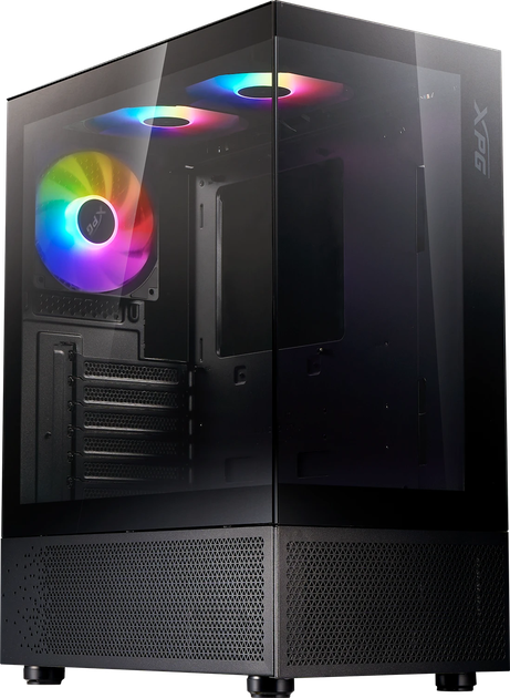 Корпус ADATA XPG INVADER X MINI Black (INVADERXMINIMT-BKCWW) - зображення 1