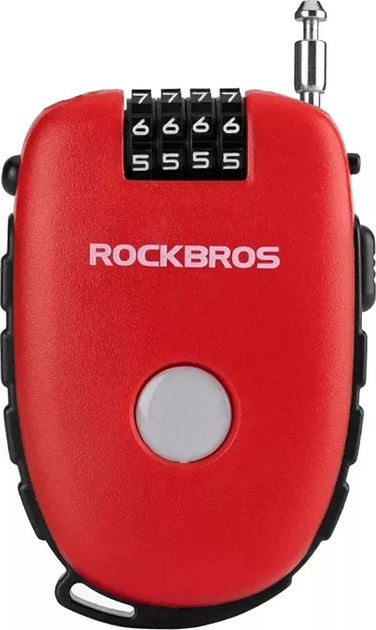 Zapięcie rowerowe Rockbros 32420981001 94 cm Red (5907769361722) - obraz 1