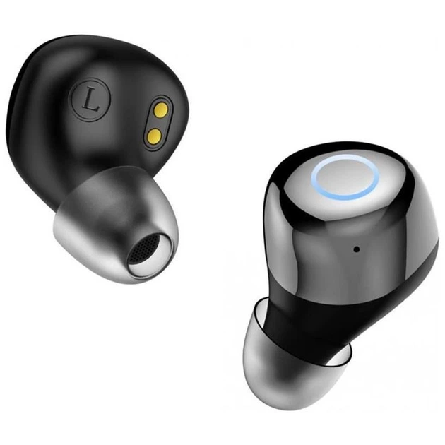 Беспроводные наушники Earbuds Pixus Storm TWS, IPX7, BT5.3, 55mAh, 300mAh, 7h, Black UA UCRF - изображение 8