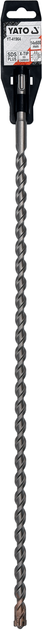 Wiertło do żelbetu Yato sds plus premium x tip 14 x 600 mm YT-41964 (5906083037221) - obraz 3
