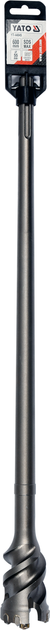 Wiertło przebiociowe Yato sds max 55 x 600 mm YT-44045 (5906083062179) - obraz 4