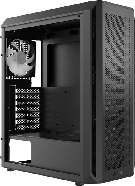 Obudowa ADATA XPG Valor Air Plus Black (VALORAIRPLUSMTA-BKCWW) - obraz 4