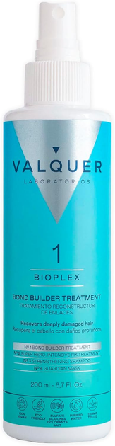 Spray Valquer Bioplex No1. naprawa zniszczonych, suchych i farbowanych włosów 200 ml (8420212312234) - obraz 1