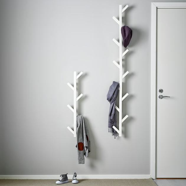Вешалка TJUSIG IKEA 602.917.08 белый - Фото 3 Вешалка TJUSIG IKEA 602.917.08 белый - изображение 3