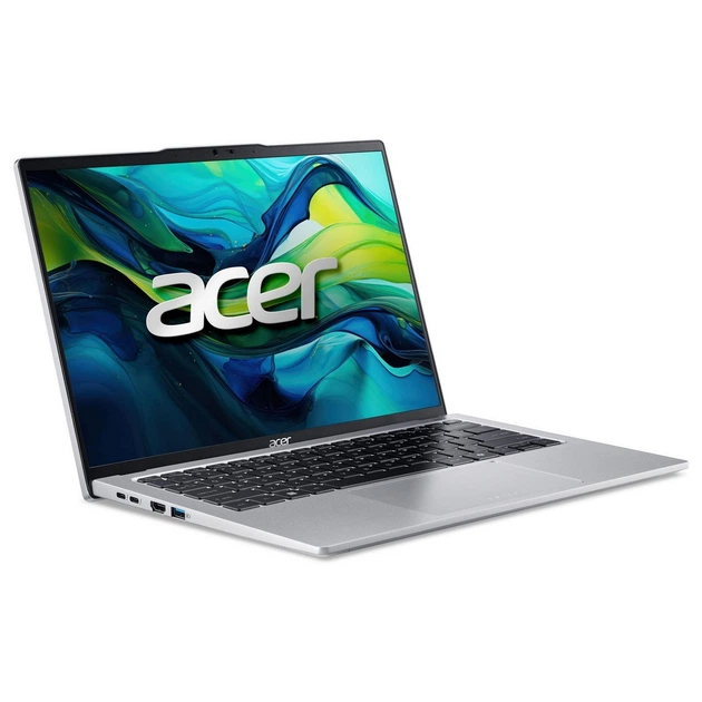 Ноутбук Acer Swift Go 14 SFG14-73 14" 2.8K OLED, Intel U7-155H, 32GB, F1TB, UMA, Win11, серебристый - Фото 5 Ноутбук Acer Swift Go 14 SFG14-73 14" 2.8K OLED, Intel U7-155H, 32GB, F1TB, UMA, Win11, серебристый - изображение 5