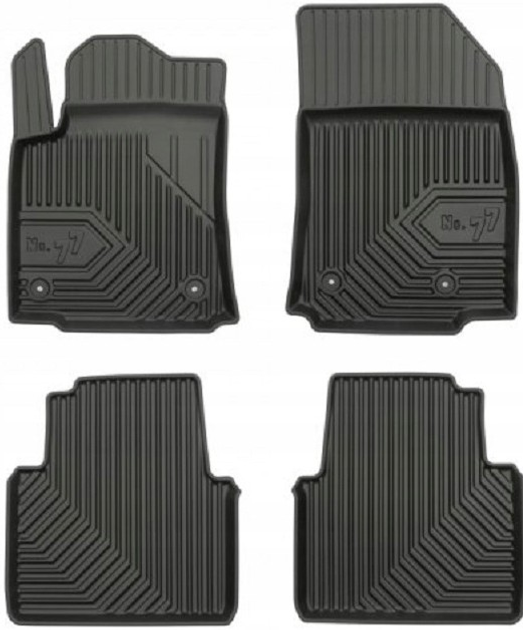 Dywaniki samochodowe Frogum No.77 do Citroën C3 Aircross od 2017 4 szt (5902643441286) - obraz 1