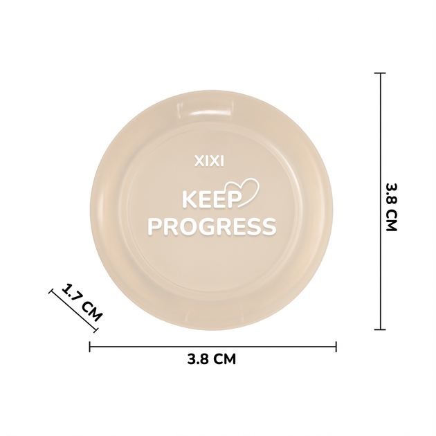 Тіні-спаркл для повік XIXI Keep Progress Silver 01 - зображення 4
