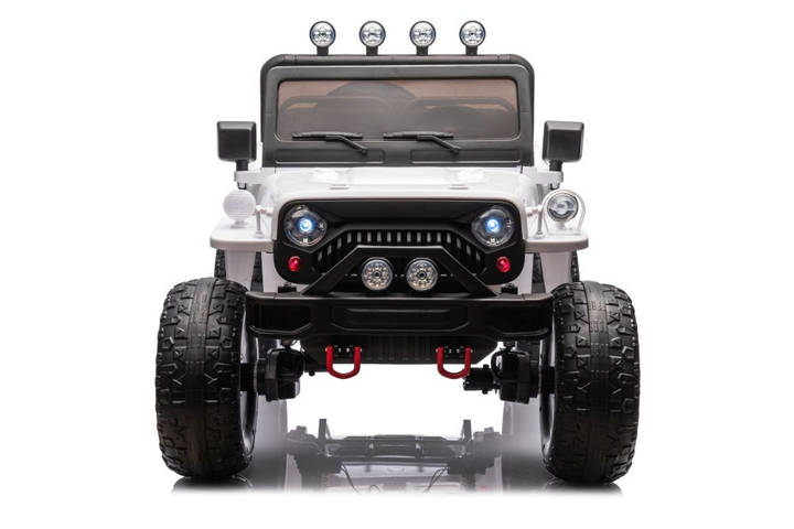 Електромобіль для дітей Lean Toys JH-102 4x4 Білий (5905679073711) - зображення 9