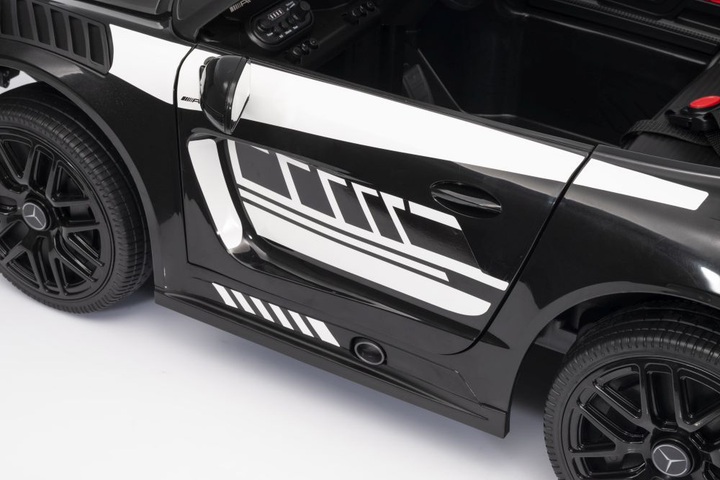 Samochód elektryczny dla dzieci Lean Toys Mercedes AMG GT3 Czarny (5905679074336) - obraz 2