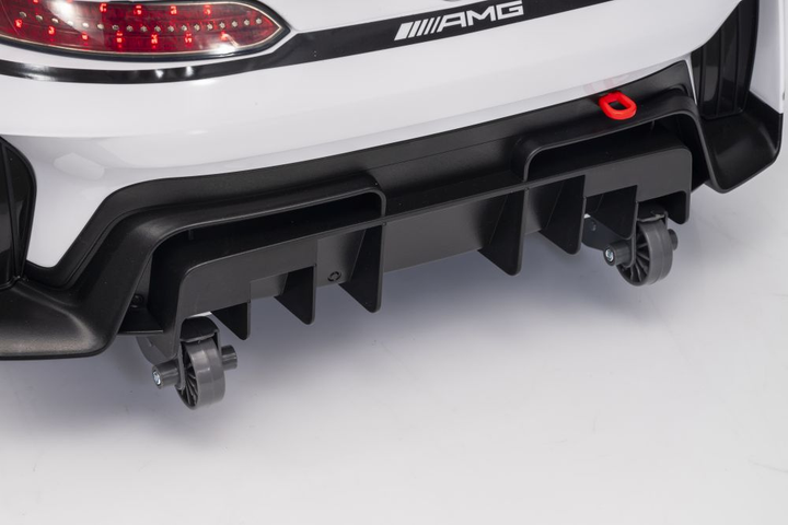 Samochód elektryczny dla dzieci Lean Toys Mercedes AMG GT3 Biały (5905679074329) - obraz 9