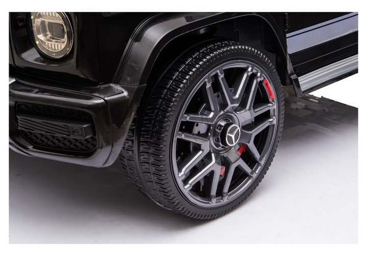 Електромобіль для дітей Lean Toys Mercedes G63 AMG BBH-002 лакований Чорний (5902808158516) - зображення 8