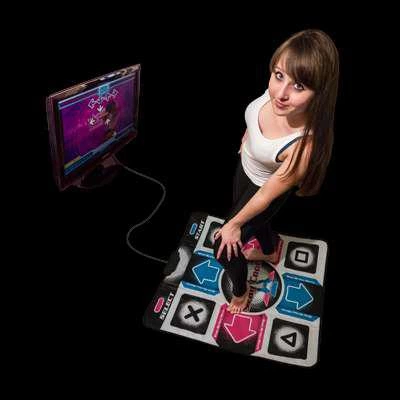 Килимок для танцю Dance Mate TV +PC ігровий для підключення до комп’ютера - Фото 5 Килимок для танцю Dance Mate TV +PC ігровий для підключення до комп’ютера - зображення 5
