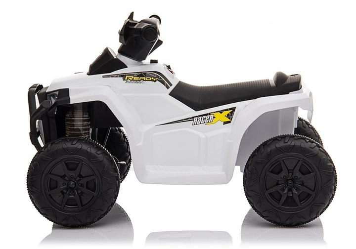 Квадроцикл електричний для дітей Lean Toys XH116 Білий (5908275993100) - зображення 3