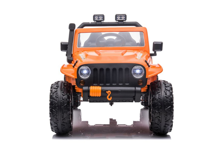 Електромобіль для дітей Lean Toys XB-1118 Оранжевий (5904204750585) - зображення 3