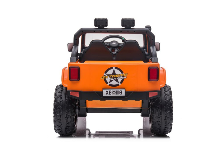 Електромобіль для дітей Lean Toys XB-1118 Оранжевий (5904204750585) - зображення 18