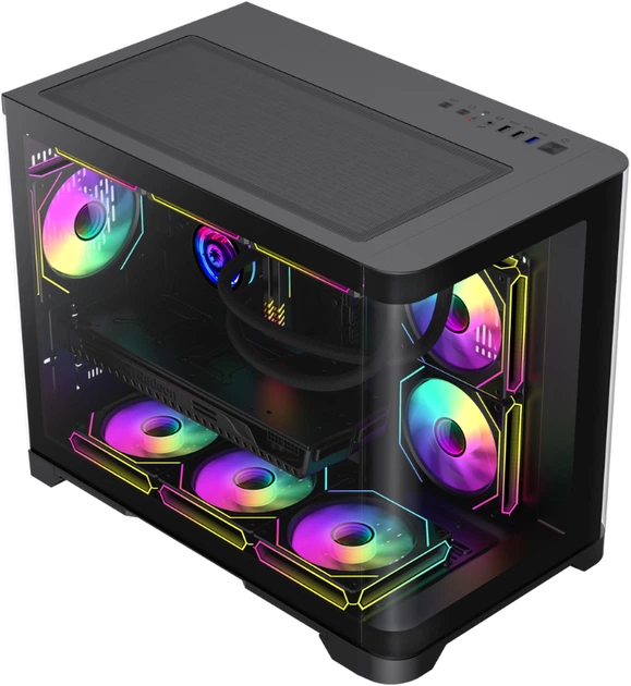 Корпус Gamemax HYPE-M Black - изображение 8