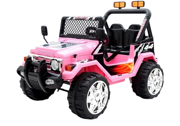 Електромобіль для дітей Lean Toys Jeep Raptor S618 EVA Рожевий (5902808153597) - зображення 1