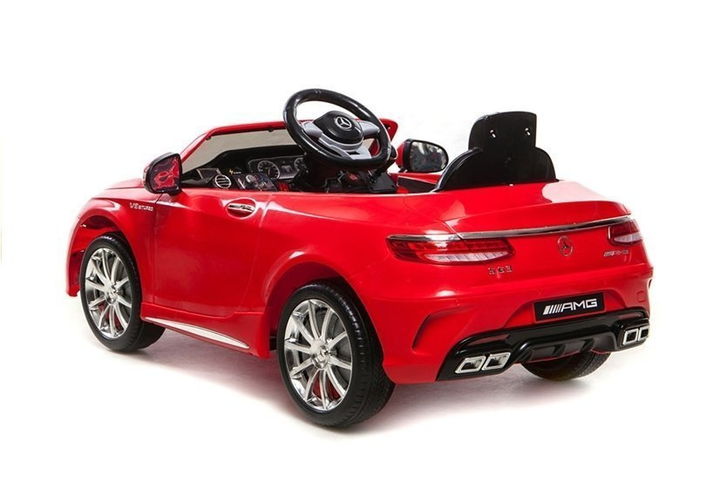 Samochód elektryczny dla dzieci Lean Toys Mercedes S63 AMG Czerwony (5902808152293) - obraz 3