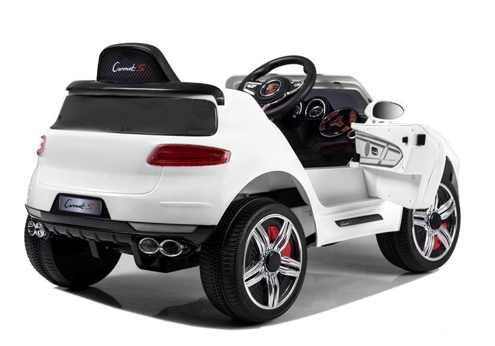 Електромобіль для дітей Lean Toys Coronet S Білий (5902808152521) - зображення 4