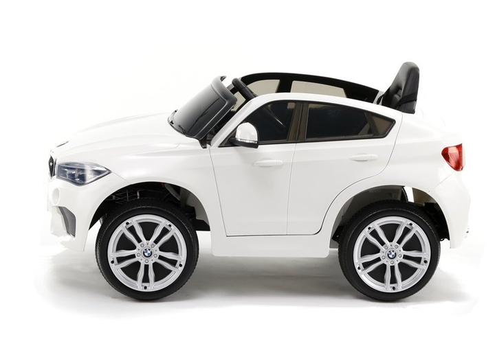 Samochód elektryczny dla dzieci Lean Toys BMW X6 Biały (5902808154822) - obraz 4