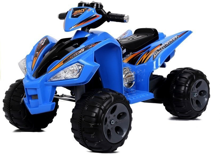 Квадроцикл електричний для дітей Lean Toys Синій (5902808150091) - зображення 4