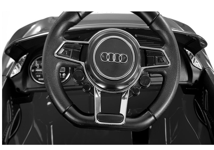 Samochód elektryczny dla dzieci Lean Toys Audi R8 Spyder Biały (5902808154761) - obraz 3