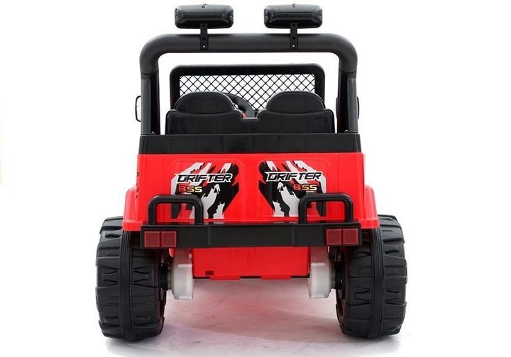 Електромобіль для дітей Lean Toys Jeep Raptor S618 EVA Червоний (5902808153580) - зображення 5