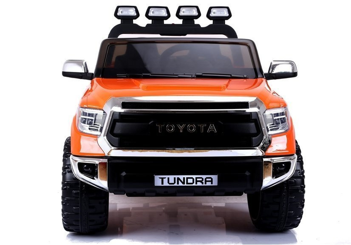 Samochód elektryczny dla dzieci Lean Toys Toyota Tundra Pomarańczowy (5902808158646) - obraz 4