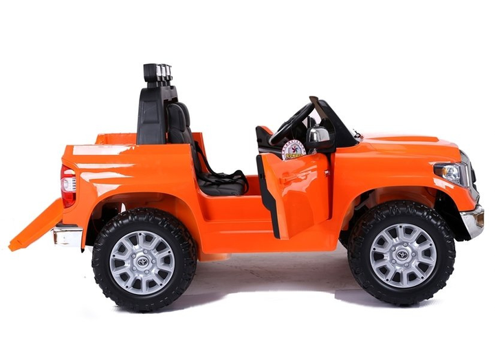 Samochód elektryczny dla dzieci Lean Toys Toyota Tundra Pomarańczowy (5902808158646) - obraz 7
