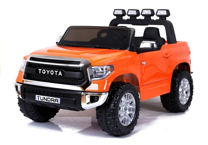 Samochód elektryczny dla dzieci Lean Toys Toyota Tundra Pomarańczowy (5902808158646) - obraz 11