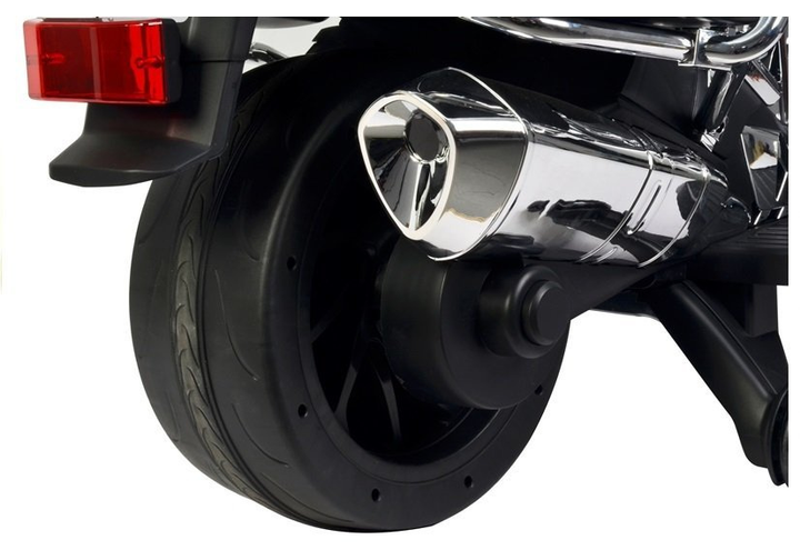 Motor na akumulator dla dzieci Lean Toys BMW R1200 Policja Srebrny (5902808154891) - obraz 10