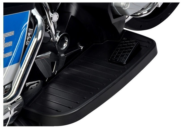 Motor na akumulator dla dzieci Lean Toys BMW R1200 Policja Srebrny (5902808154891) - obraz 19