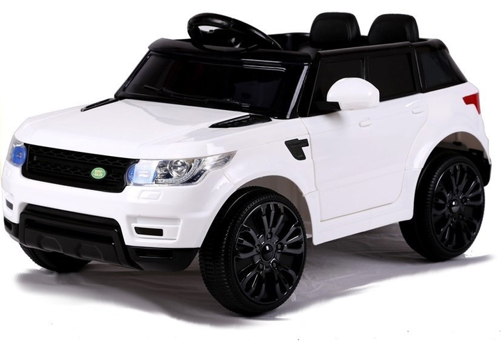 Електромобіль для дітей Lean Toys HL1638 Білий (5902808155058) - зображення 11